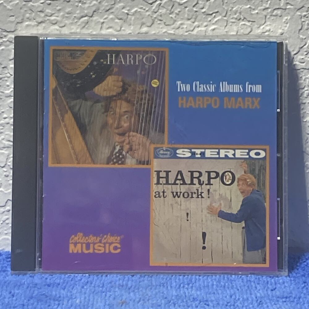 Two Classic Albums From Harpo Marx In Hi-Fi